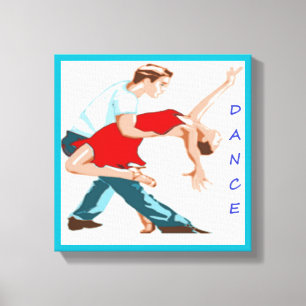 DANCE CANVAS PRINT