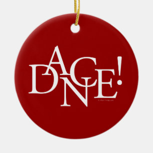 Dance! Ceramic Ornament