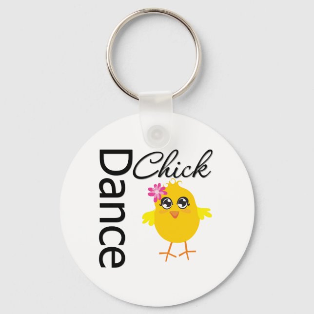 Dance Chick Keychain (Front)