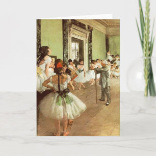Dance Class Greeting Card