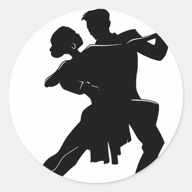 Dance Classic Round Sticker (Front)