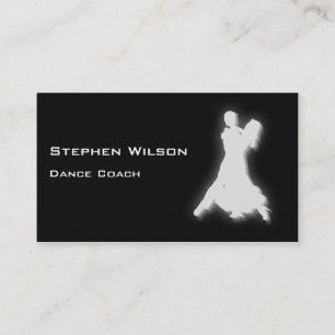 Dance Coach Business Cards