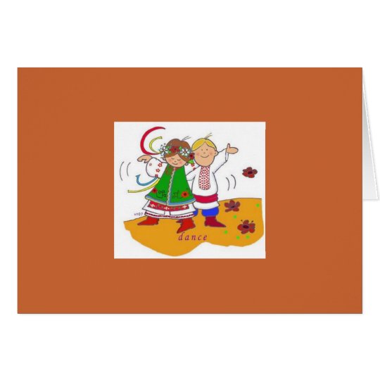 Dance Congratulations Card