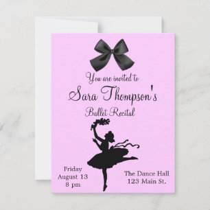 Dance Considérant Invitation