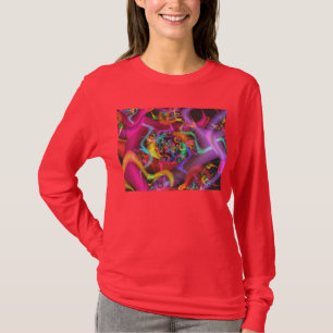 Dance Cool Cute Abstract Fine Art Fractal T-Shirt