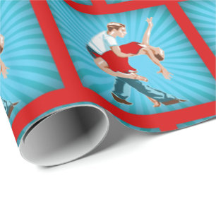 Dance Couple  Gift Wrapping paper