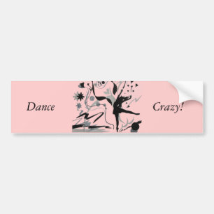 Dance Crazy! Bumper Sticker