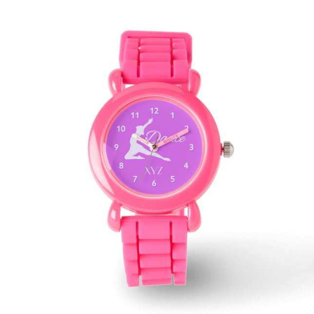 DANCE custom monogram watches (Front)
