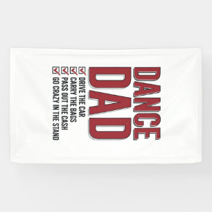 Dance Dad Checklist Vintage Engraving Design_1 Banner