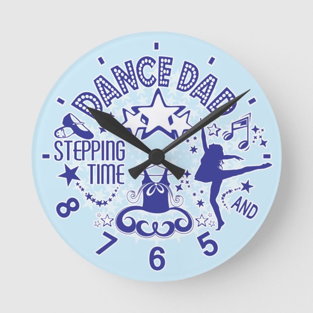 Dance Dad Clock (Front)