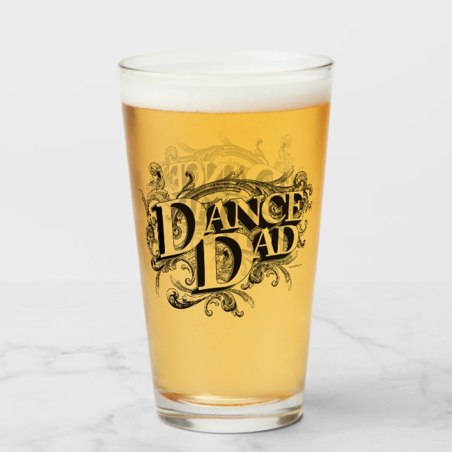 Dance Dad Glass (Front Filled)