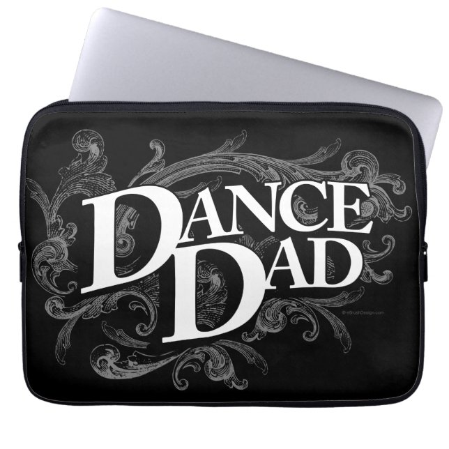 Dance Dad Laptop Sleeve (Front)