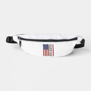 Dance Dad Patriotic Vintage Flag Shirt Design_1 Fanny Pack
