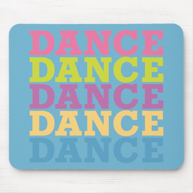 Dance Dance Mouse Pad (Front)