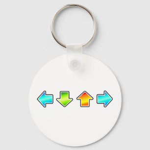 dance dance revolution keychain