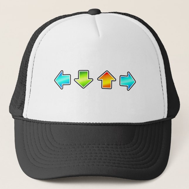 Dance Dance Revolution Trucker Hat (Front)