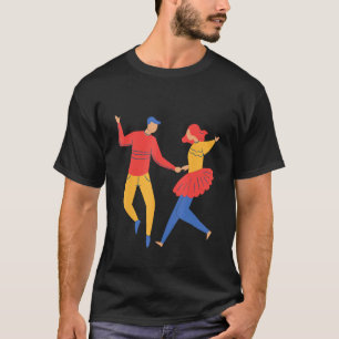 Dance Dancer Dancing Couple Dance Dance Class Cute T-Shirt