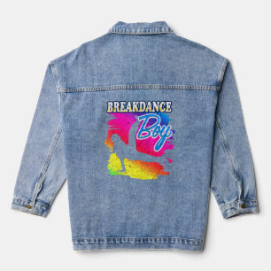 Dance Dancing Breakdance Boy 8 Denim Jacket