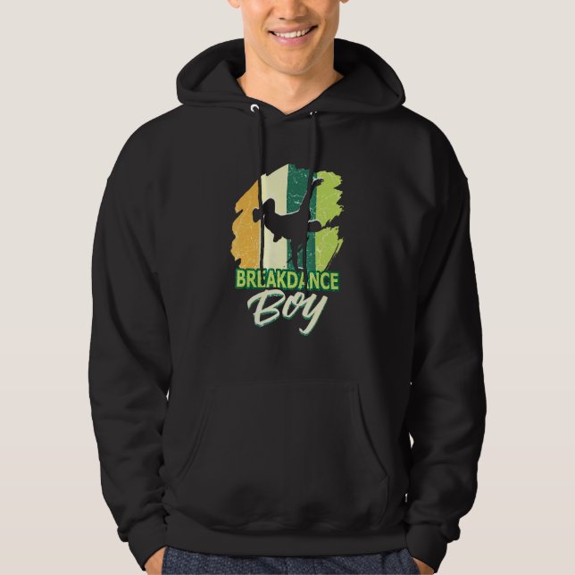 Dance Dancing Breakdance Boy 9 Hoodie (Front)