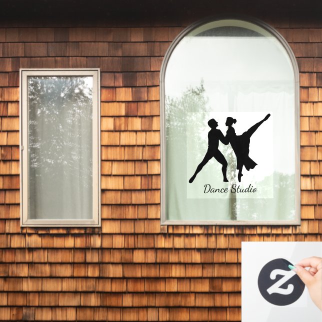 Dance Dancing Design Window Cling (Home Window)
