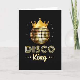 Dance Dancing Disco King Dancer Party Gift Idea Card