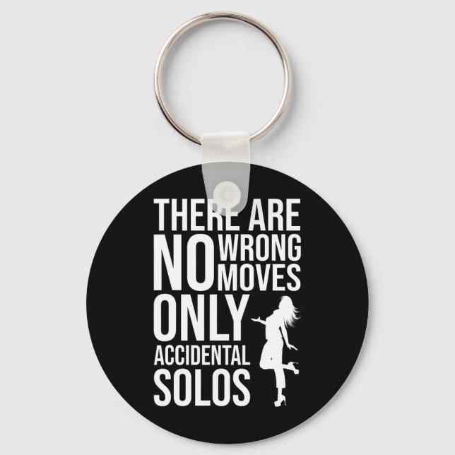Dance Dancing - Funny Dancer  Keychain (Front)