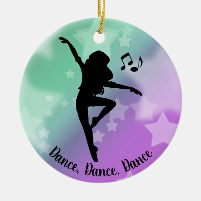 Dance Dancing Ornament (Front)