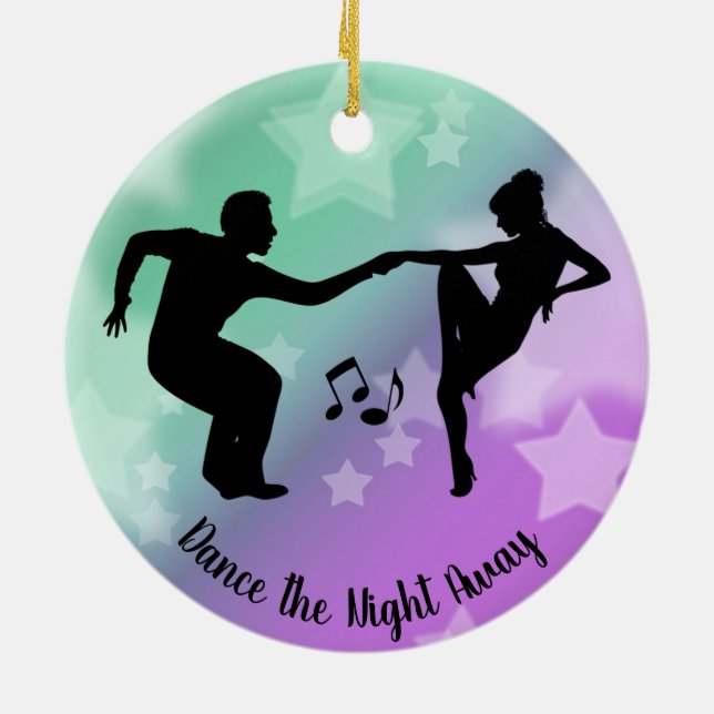 Dance Dancing Ornament (Back)