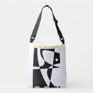 DANCE_DIFFERENT_ White  Crossbody Bag