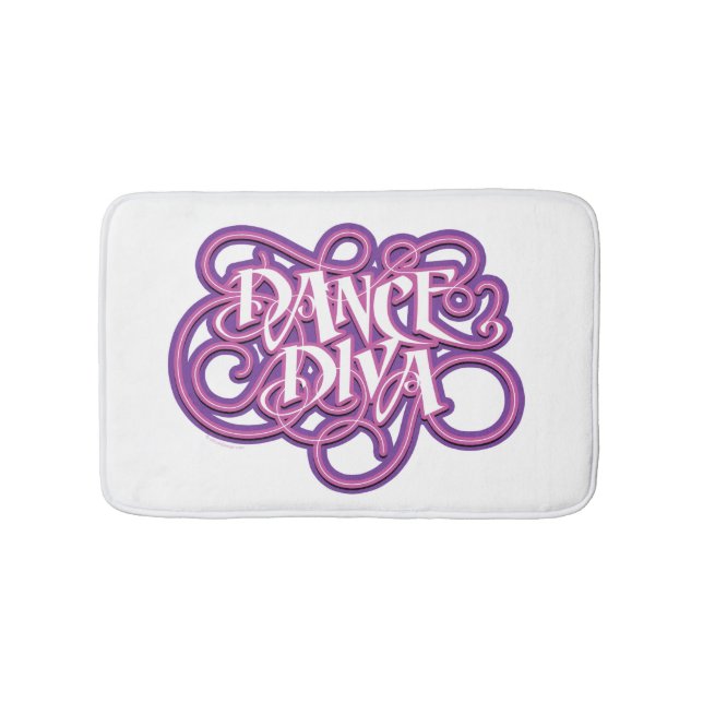 Dance Diva Bath Mat (Front)