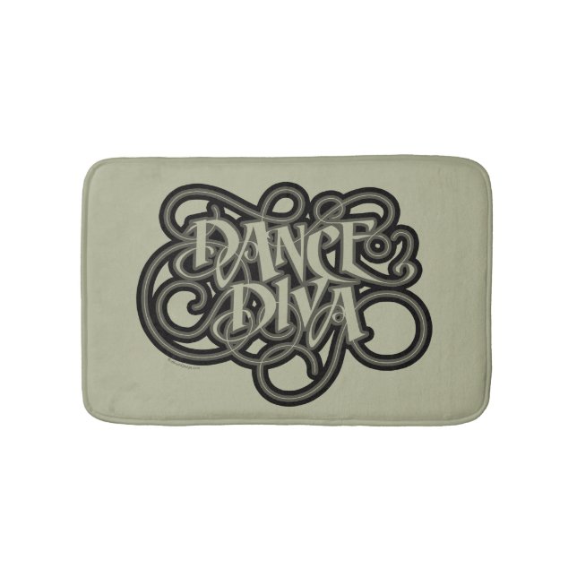 Dance Diva Bath Mat (Front)