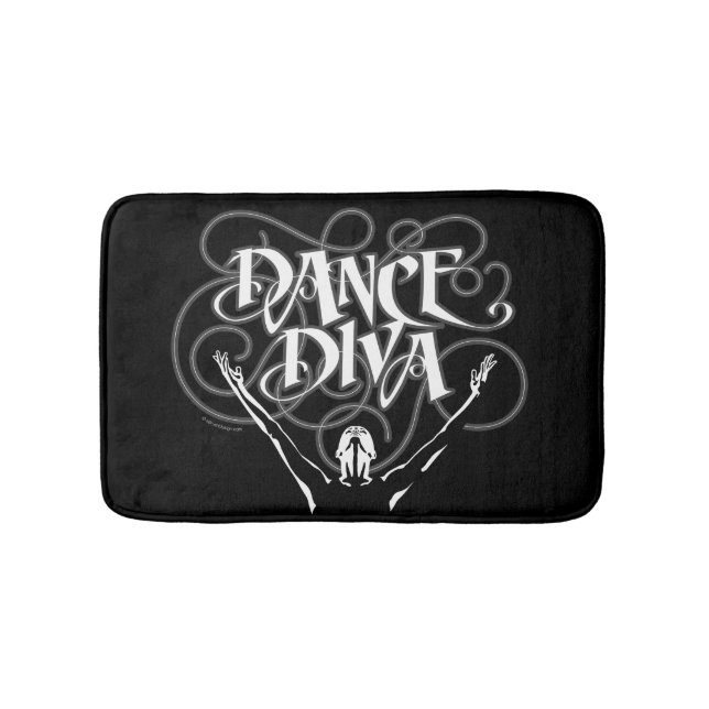 Dance Diva Bath Mat (Front)