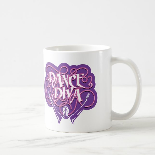 Dance Diva Café Mug (Droite)