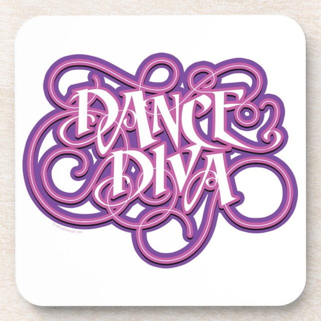 Dance Diva Coaster (Front)