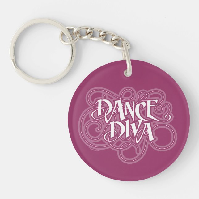 Dance Diva Keychain (Front)
