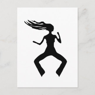dance diva postcard