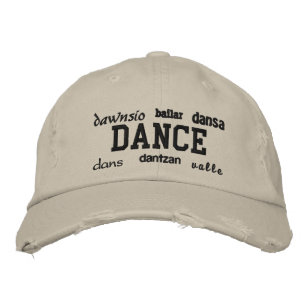 Dance - Embroidered Hat