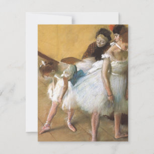 Dance Examination by Edgar Degas, Vintage Ballet