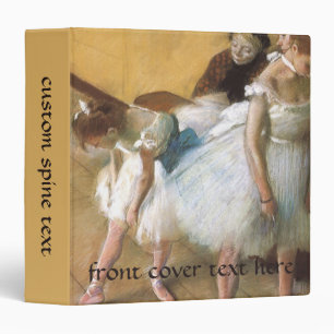 Dance Examination by Edgar Degas, Vintage Ballet Binder