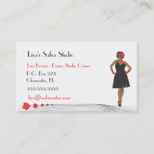Dance/Fashion Business Card
