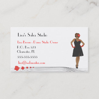 Dance/Fashion Business Card
