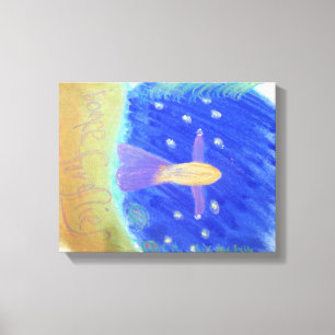 Dance Fireflies by sky boivin Canvas Print