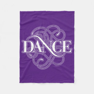 Dance Flourish Fleece Blanket