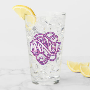 Dance Flourish Glass