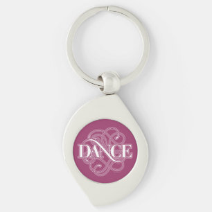 Dance Flourish Keychain