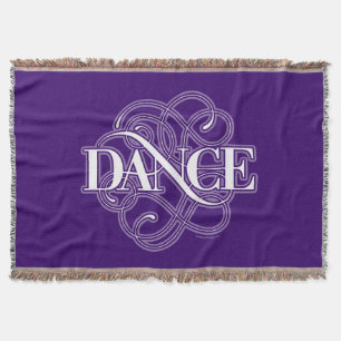Dance Flourish Throw Blanket