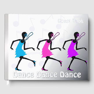 Dance Foil Guest Book