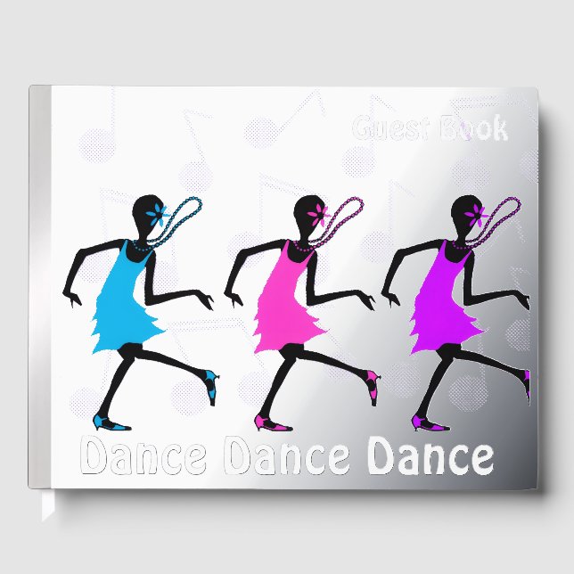 Dance Foil Guest Book (Front)
