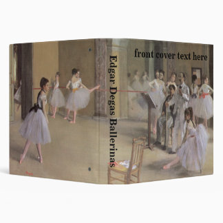 Dance Foyer at the Opera by Edgar Degas Binder
