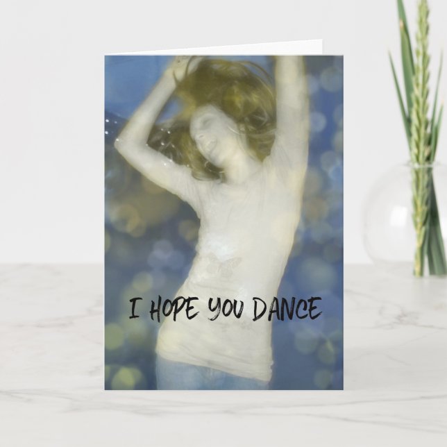 DANCE Greeting Card (Front)